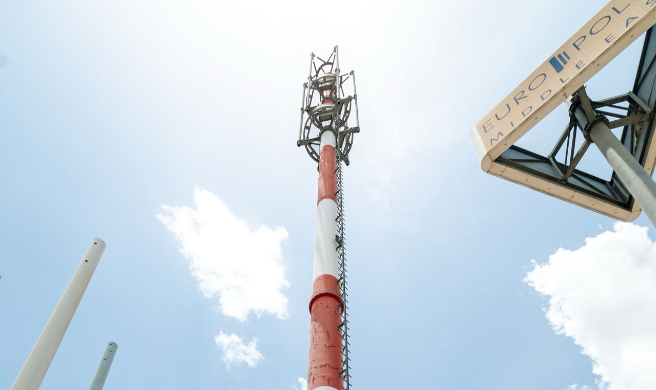 Antenna Pole Installation
